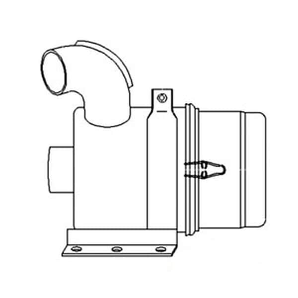 Air Cleaner Assembly (Oil) Fits Massey Ferguson Models 165 168 175 185